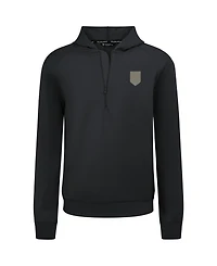 LevelWear Men's Usmnt Technic Tri-Blend Quarter-Zip Hoodie