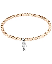 Lacoste Women's Quartz Gift Set Silver-Tone Stainless Steel Bangle Bracelet Watch 18.5mm