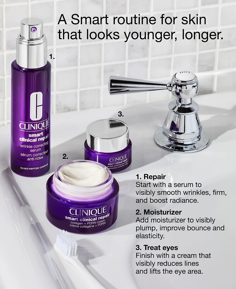 Clinique Smart Clinical Repair Collagen + Pdrn Face Cream, 1.69 oz.