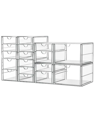 Xdovet Makeup Organizer 17 Drawers Desk Storage