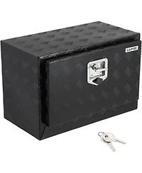 gaomon Heavy Duty 36" x 14" x 16" Aluminum Underbody Truck Tool Box, Outdoor Lockable Diamond Plate Storage Box