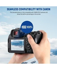 Neewer Lp-E6 Camera Battery and Charging Accessory with 2000 mAh for Canon 5D Mark Ii Iii 5D Mark Iv