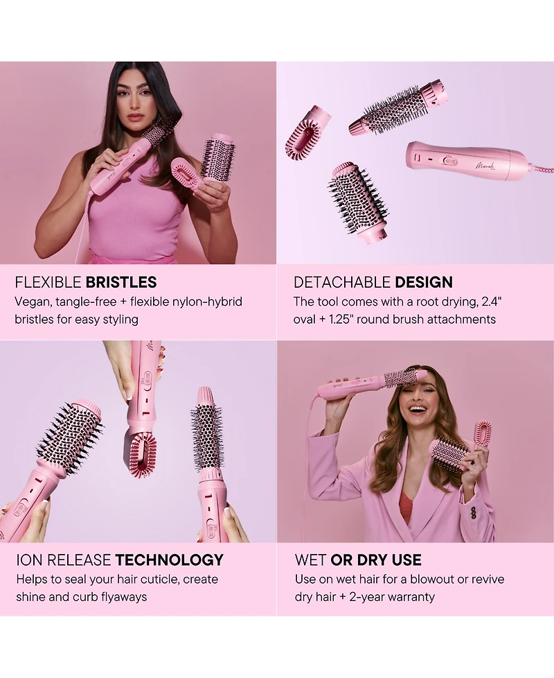 Mermade Interchangeable Blow Dry Brush