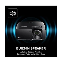 Optoma HZ41 4600 Lumen Full Hd Laser Dlp Home Theater and Gaming Projector Hdmi