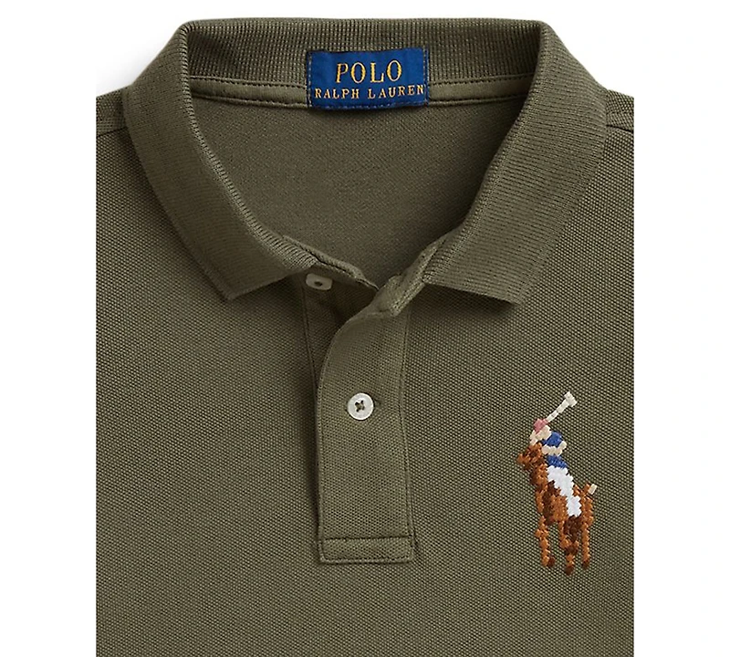 Polo Ralph Lauren Girls' 2T-6X Boxy Big Pony Short-Sleeve Shirt