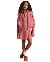 Polo Ralph Lauren Girls' 7-16 Long-Sleeve Full-Zip Hoodie