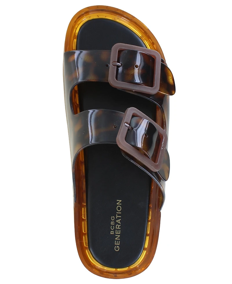 BCBGeneration Women's Marli Platform Jelly Sandal