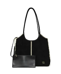 Belle & Bloom Women's Back To Friends Suede Shopper