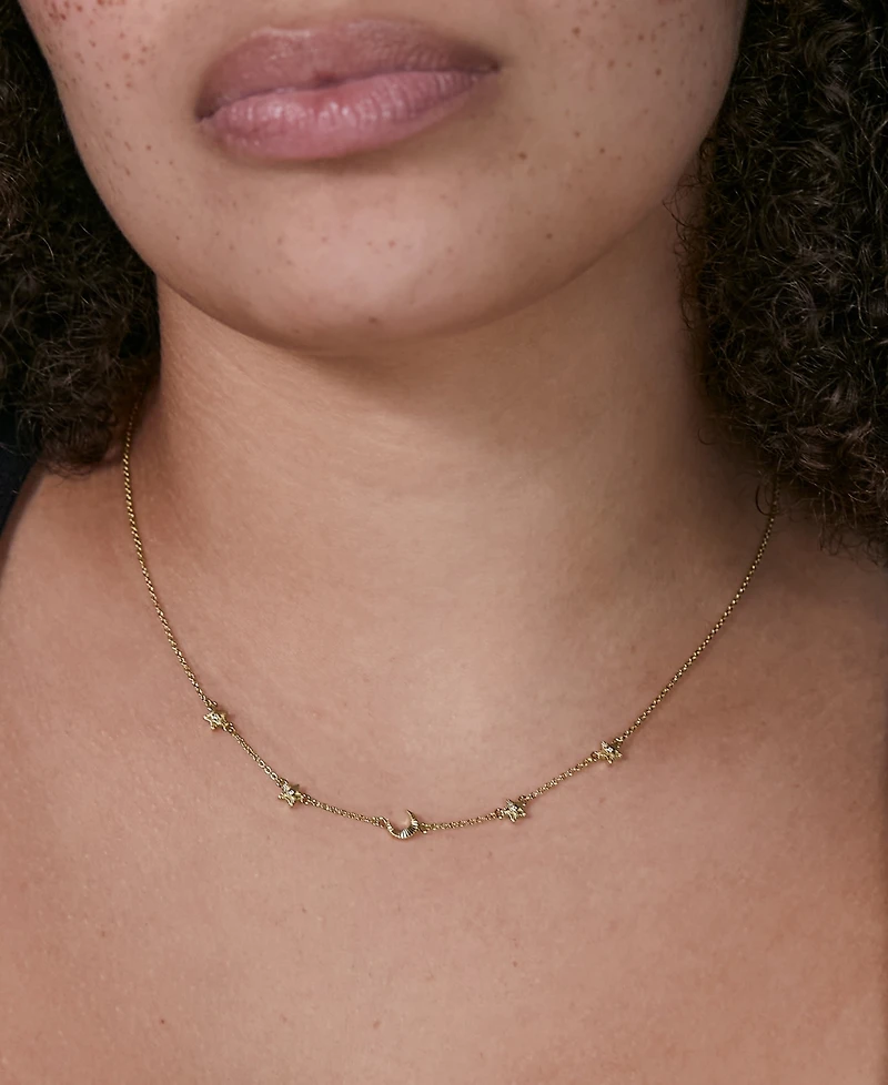 Olivia Burton Women's Celestial Chain Gold-Tone Stainless Steel Necklace