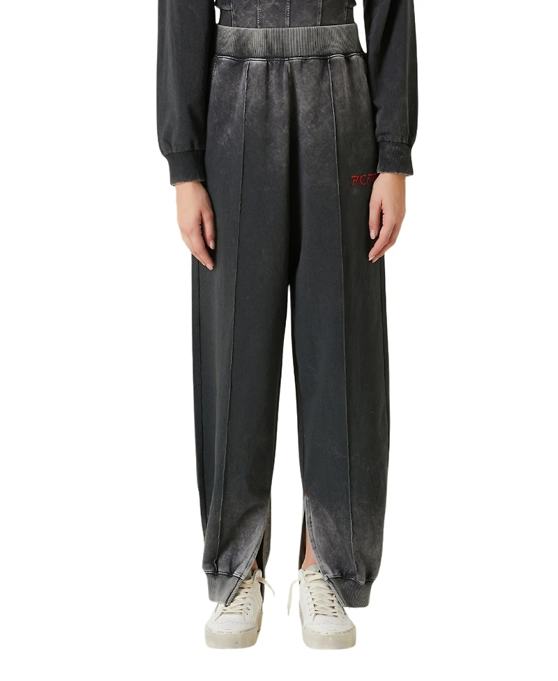 Pcfg Women's Free Heaven Acid-Wash Cotton Sweatpants