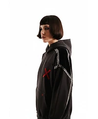 Pcfg Women's Cotton-Blend Zip-Front Hoodie