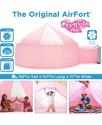 AirFort Pretty In Pink Children's Indoor Play Tent with Easy Storage