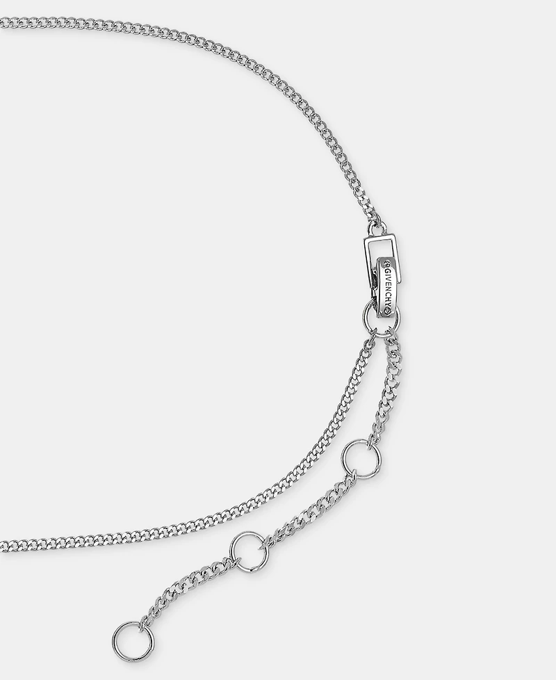 Givenchy Crystal Pear-Shape Lariat Necklace, 16" + 3" extender