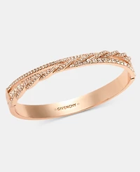 Givenchy Pave Twist Bangle Bracelet
