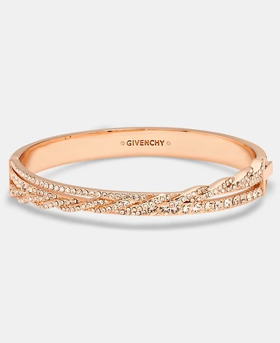 Givenchy Pave Twist Bangle Bracelet
