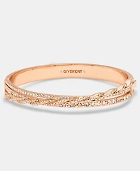 Givenchy Pave Twist Bangle Bracelet
