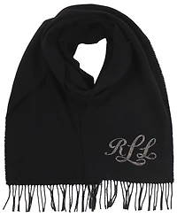 Lauren Ralph Lauren Beaded Logo Scarf