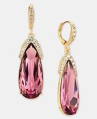 Givenchy Crystal Pear-Shape Drop Earrings