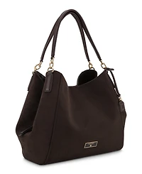 Nine West Deacon Triple Compartment Large Shoulder Handbag