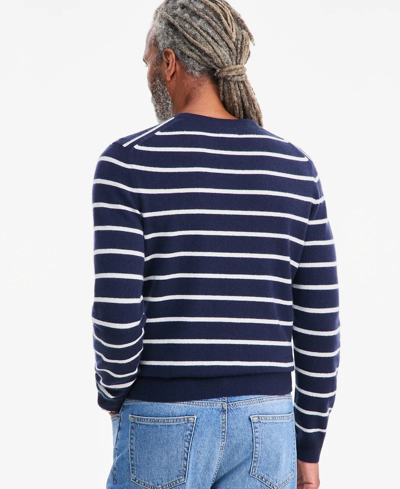 Club Room Men's Cashmere Sailor Stripe Sweater, Macy's Exclusive