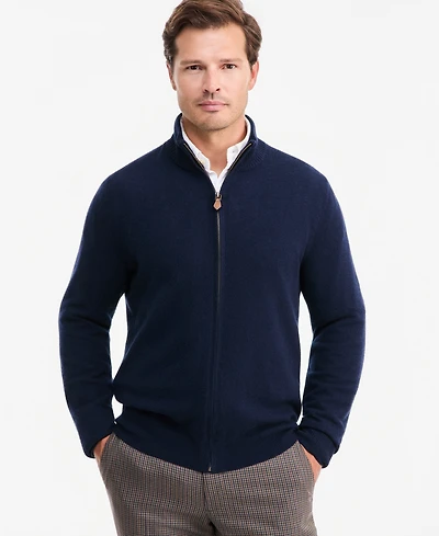Club Room Men's Full-Zip Cashmere Sweater, Created for Macy's