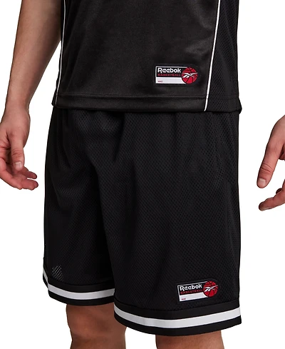 Reebok Men's Elastic Waistband Mesh Shorts