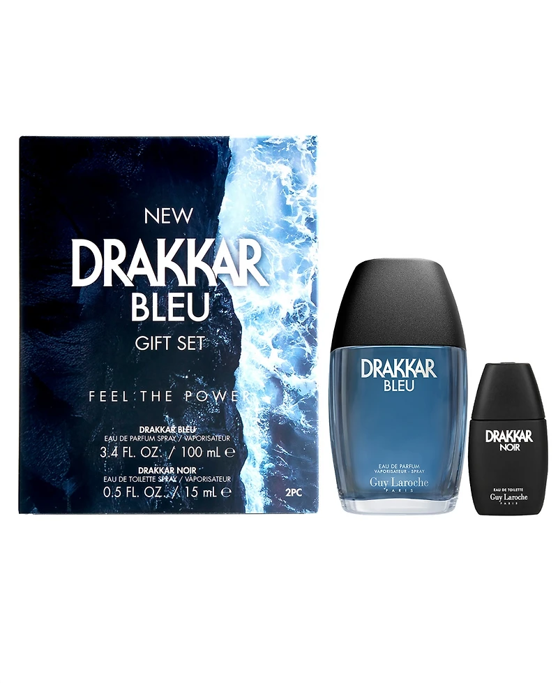 Drakkar 2-Piece Bleu and Noir Eau de Toilette Spray Set