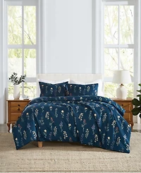 Cannon Avery Floral 3-Piece Duvet Cover Set