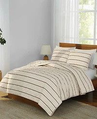 Brooklyn Loom Hayward Stripe 3-Piece Quilt Set