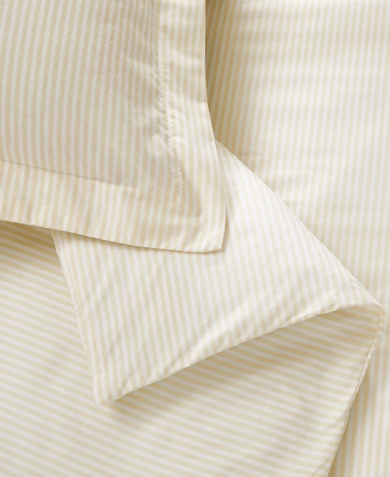 Brooklyn Loom Pinstripe 3-Piece Comforter Set