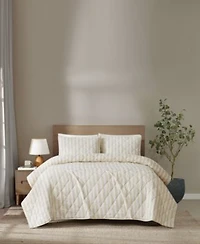 Brooklyn Loom Levi Stripe 3 Piece Quilt Sets