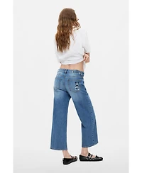 Desigual Women's Culotte Jeans Pants Disney