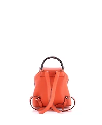 Pre-Owned Gucci Mini Bamboo Tassel Backpack Leather