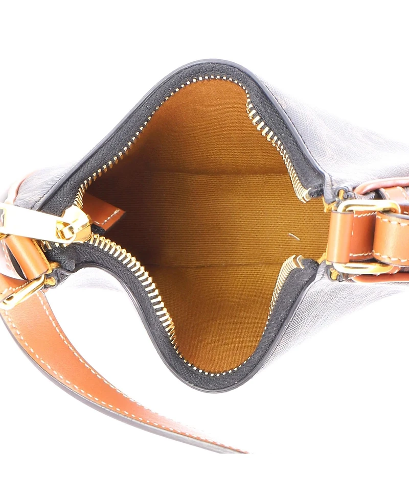 Pre-Owned Celine Mini Ava Bag Triomphe Coated Canvas