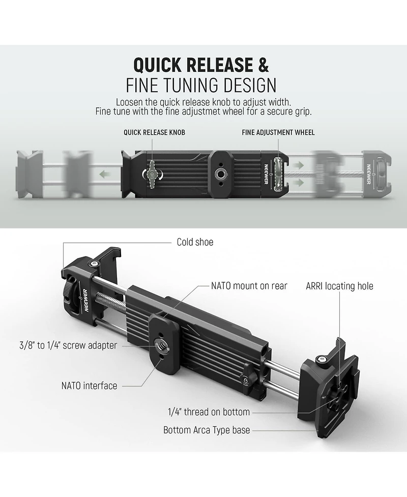 Neewer PA100 Camera Tripod