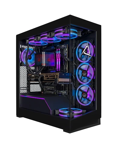 Clx Horus Gaming Pc-Liquid Cooled Amd Ryzen 9 9950X3D 4.3GHz 16-Core, 96GB DDR5, GeForce Rtx 5080 16GB Graphics, 4TB Ssd, WiFi, Windows 11 Home