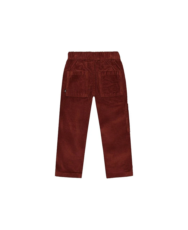 Deux par Baby Boys 12M - 24M Stretch Corduroy Pants with Cargo Pocket