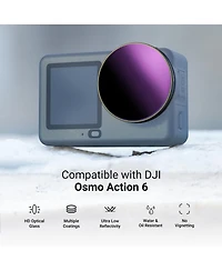 Neewer ND8 Camera Lens Accessory with Cpl, ND8 for select Dji Osmo Action models