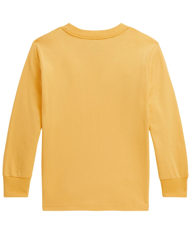 Polo Ralph Lauren Toddler and Little Boys Cotton Jersey Long-Sleeve T-shirt