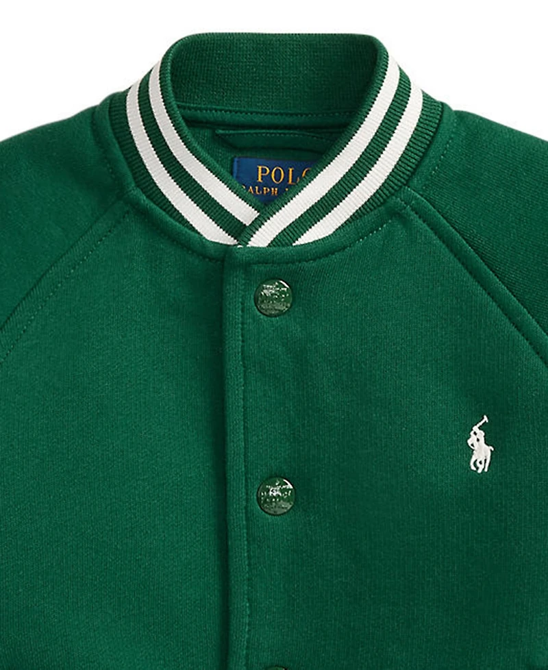 Polo Ralph Lauren Boys' 2T-7 Seasonal Fleece-Raglan Jacket