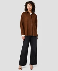 French Connection Women's Sonja Button-Down Collared Shirt