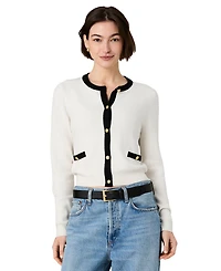 French Connection Women's Button-Front Fitted Cardigan