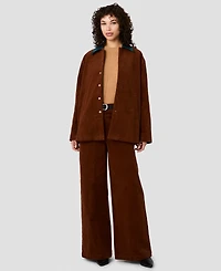 French Connection Women's Casey Collared Button-Front Jacket