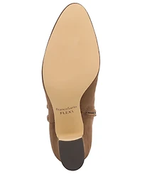 Franco Sarto Women's Suede Almond Toe Ankle Booties