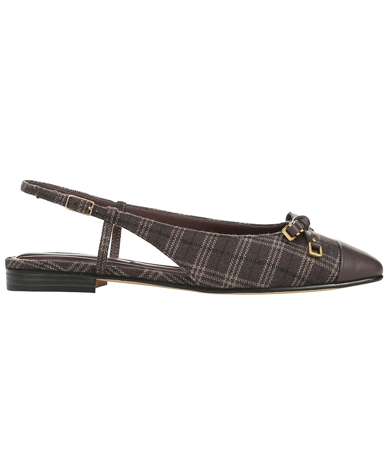Franco Sarto Women's Square Toe Ballet Flats