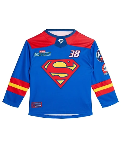Justice League Boys' (2T–4T) Superman Hockey Jersey