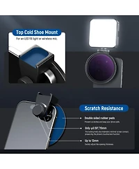 Neewer ND2-32 Camera Lens Accessory with ND2-32 for select iPhone and Android mobile devices