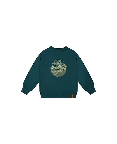 Deux par Deux Boy's (2T-5T) Fleece Sweatshirt