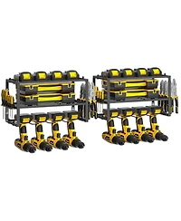 Xdovet Power Tool Organizer Drill Holder Wall Mounted Rack