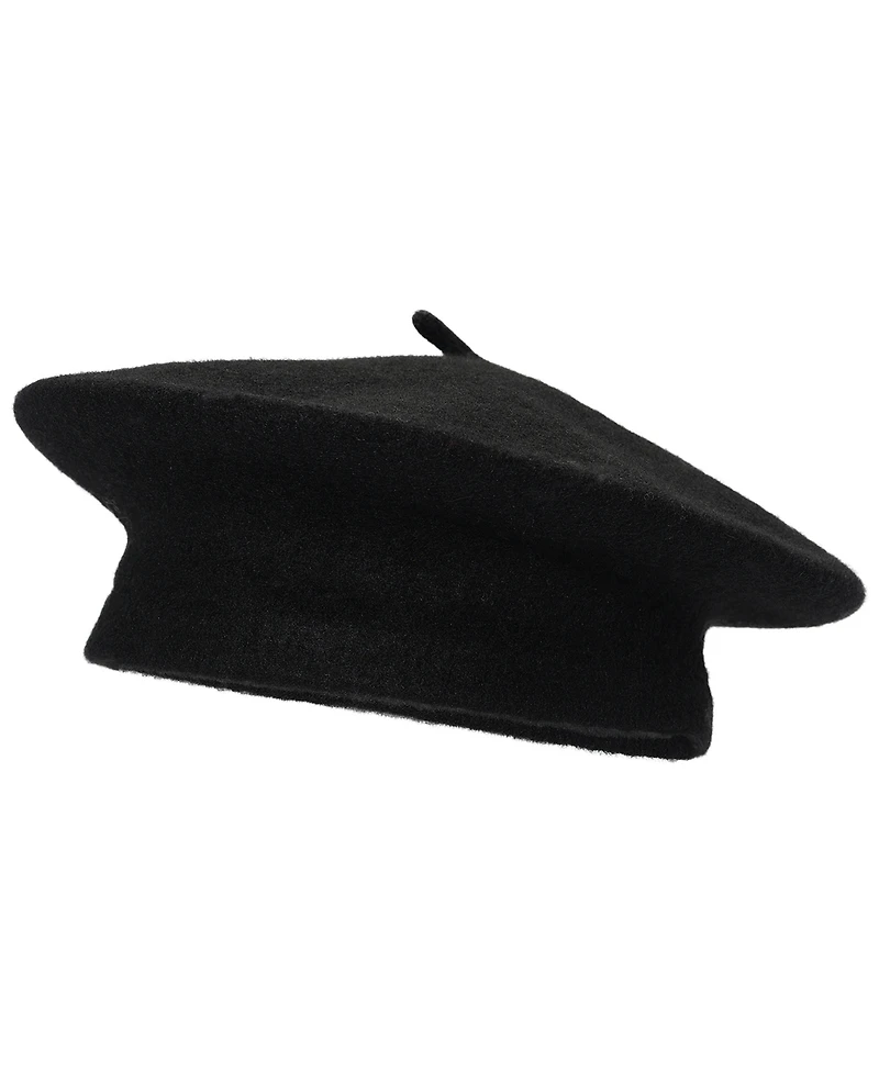 Lauren Ralph Lauren Classic Wool Logo Beret Hat
